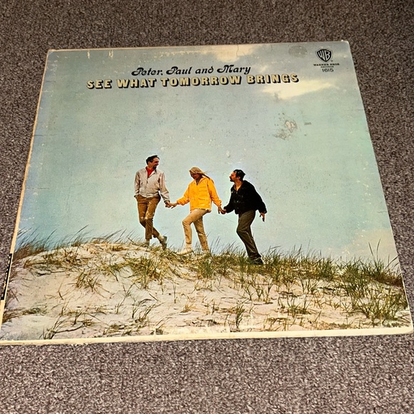 **6/$20** Peter, Paul & Mary LP Vinyl Record See What Tomorrow Brings, WS 1615 - Picture 1 of 4
